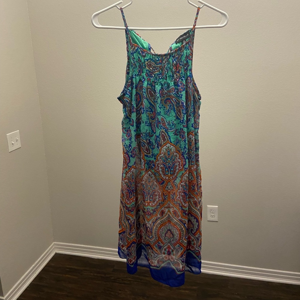MY MICHELLE Multicolor Lined Dress